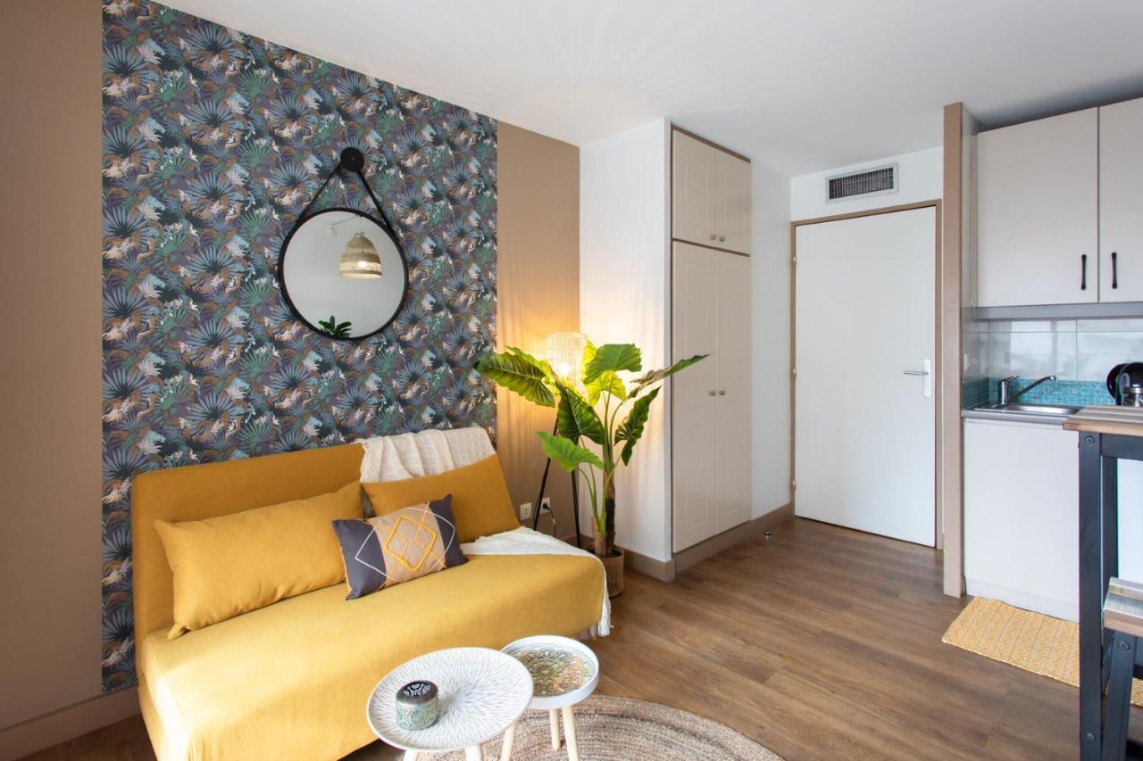 C1 Clemenceau Pool Balcony Bath Ac 2Mins Walk To Sand Beach Cannes Exteriör bild